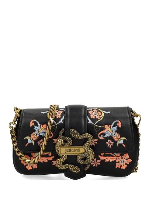 Borsa donna a spalla con fibbia logata JUST CAVALLI | 80RA4BA7ZSE08899